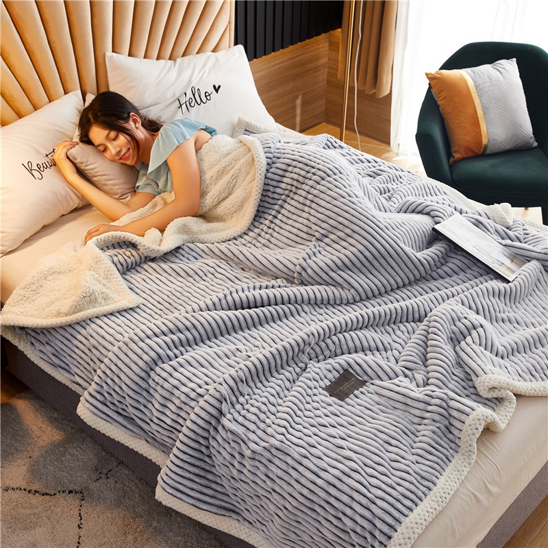 striped woollen blanket striped woollen blanket