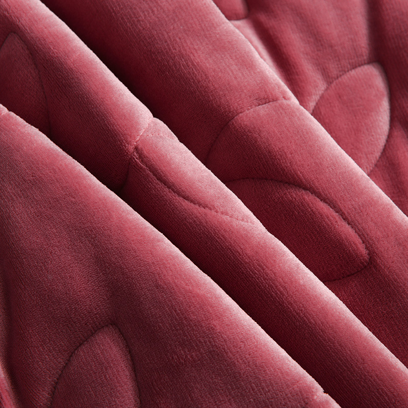 Pure color woollen blanket